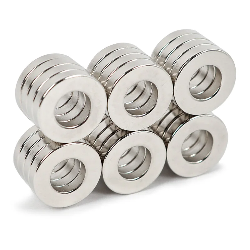 High Powerful Rare Earth Strong Neodymium Magnet Reasonable Price N52 Big Ring Magnets