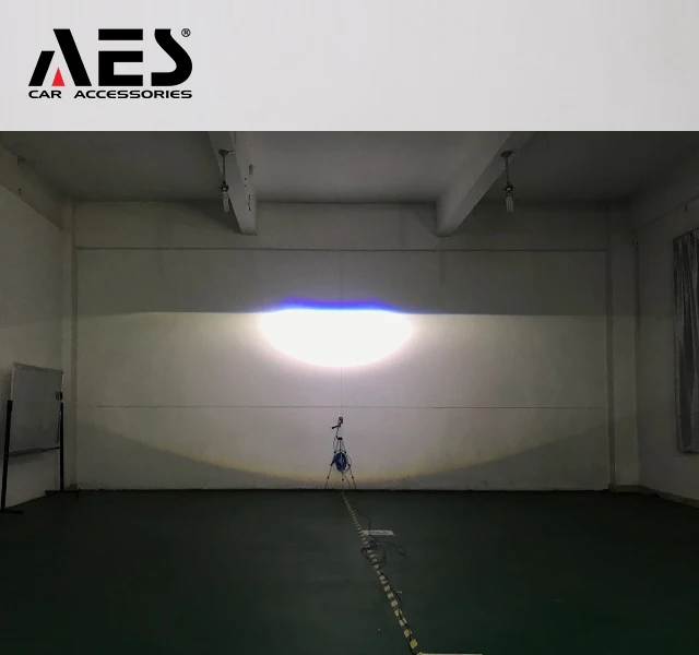 Светодиодные противотуманные фары AES 3 0 дюйма с синим оттенком 5500 к 36 Вт водонепроницаемые светодиодные линзы для Toyota