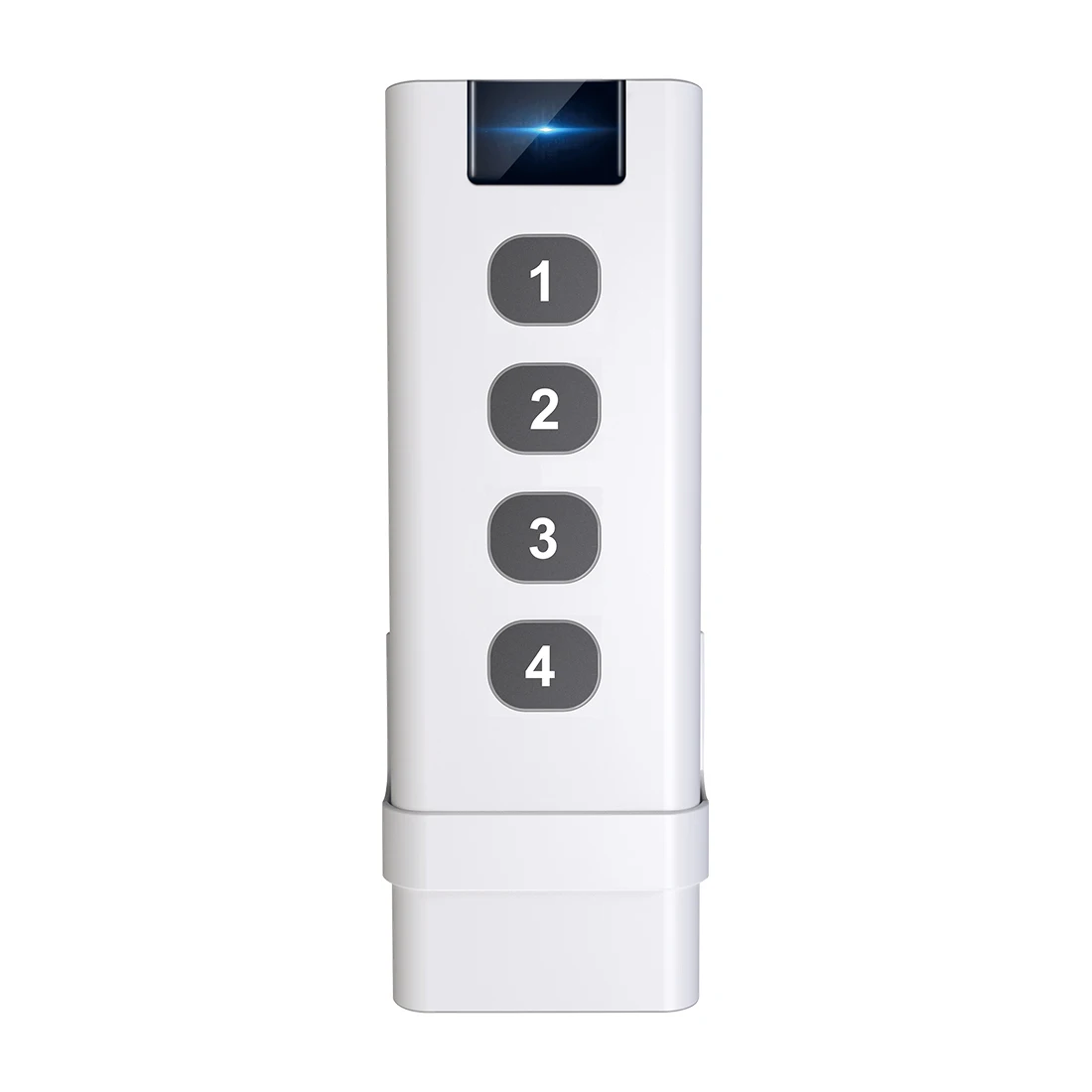 Беспроводной дистанционный переключатель Tuya Smart Life ZigBee 4 клавиши портативный хаб