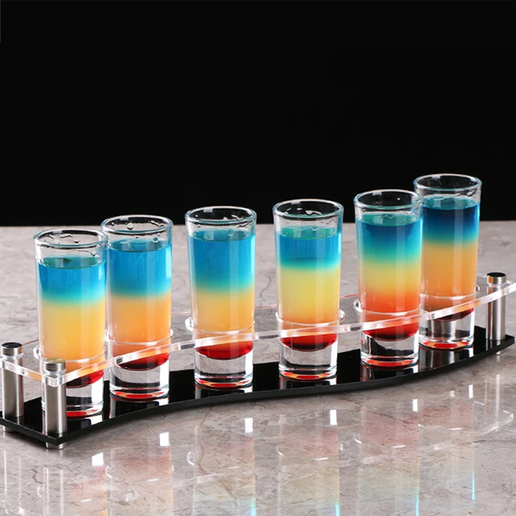 hot sale promotional 2oz bullet cylinder liquor shot glass whiskey glass cup tequila glass cup souvenir shot glasses