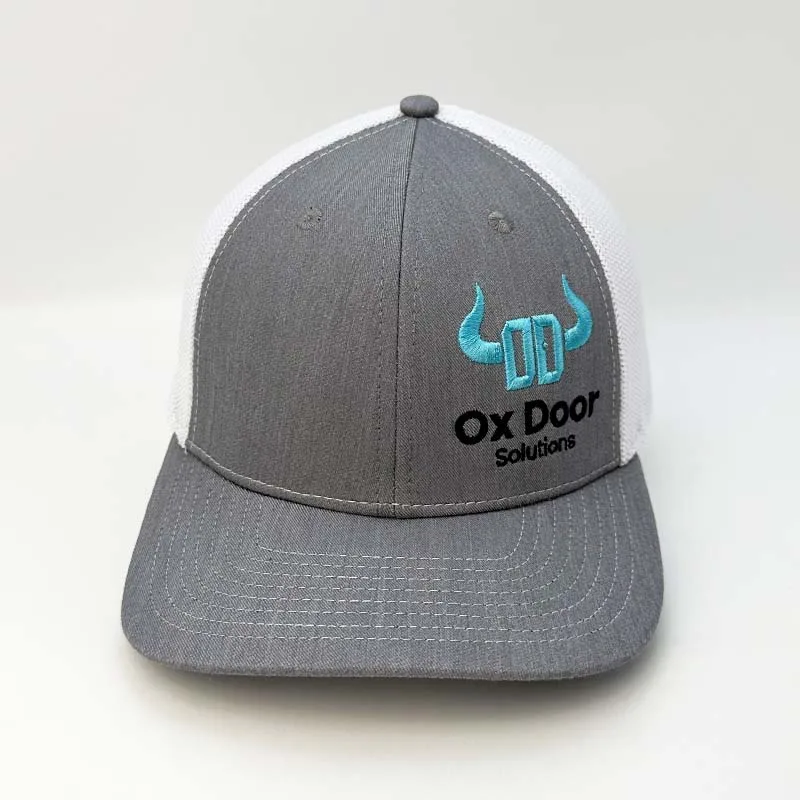 High Quality Gray 3D Embroidered Logo Gorras Mesh Snap Back Sports Richardson 112 Trucker Hats Cap