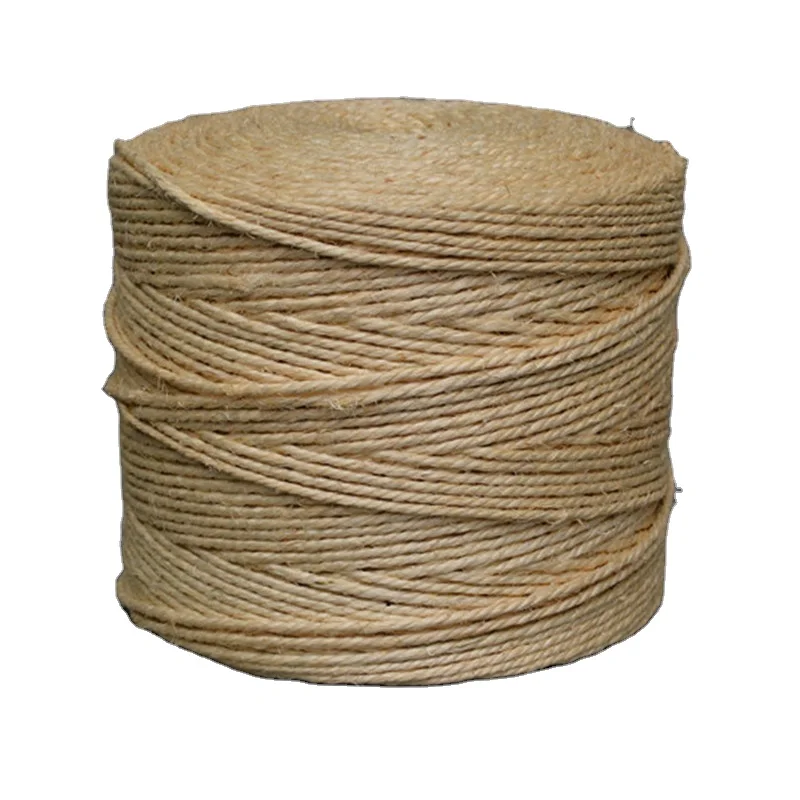 100% Natural Sisal Yarn Sisal Twine Natural / White / Dyed