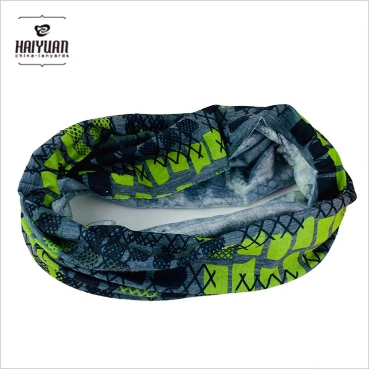 Custom Neck Tube Scarf UV Resistence Sport Headwear,Headband Elastic Seamless Bandana Scarf