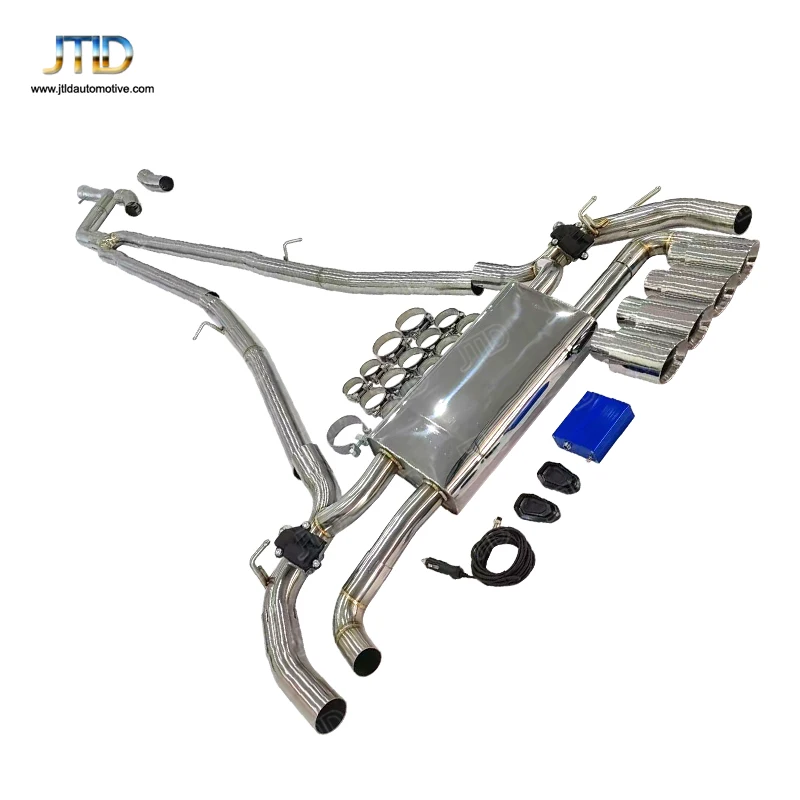 JTLD производительная выхлопная система valvetronic catback для выхлопных труб BMW G30 B58 540i с клапаном