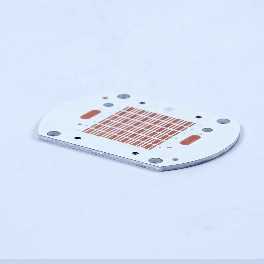 
led pcb qualify iso ru rohs 94v0/manufacture driverless round led pcb board & 2835 led aluminum pcb 