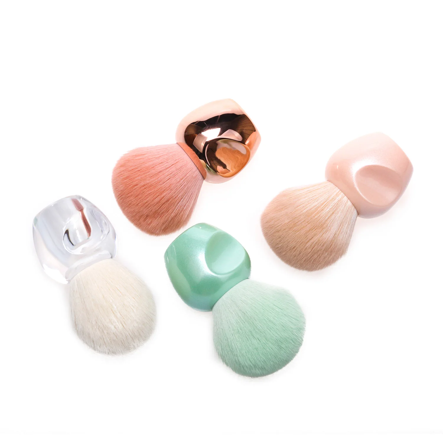 Stippling Makeup Cream Powder Brush  Face Blending Kabuki Foundation Blush Makeup Brush for Mineral