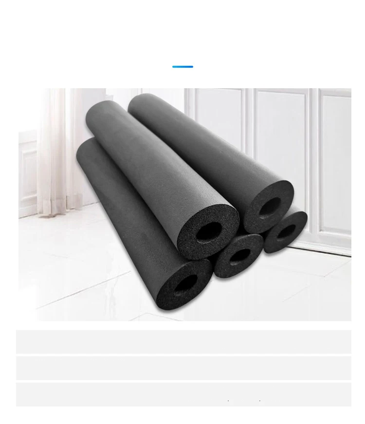Aluminum foil NBR/PVC Class 1 Foam Rubber Insulation Roll for Duct