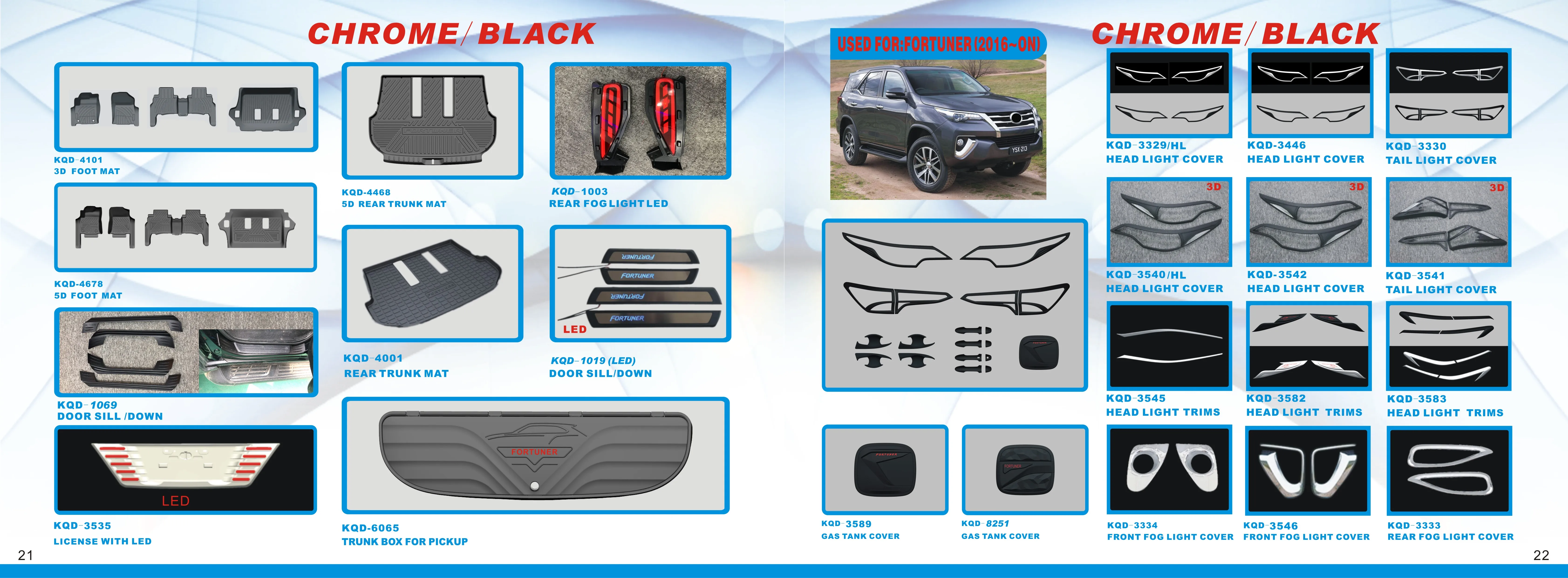 Trunk Mat Boot Liner Waterproof and Durable Car Boot Mat For Fortuner