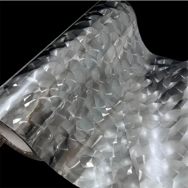 BOPP Aluminum 3D Cat Eye PET Metalized Lenticular Thermal Lamination Film