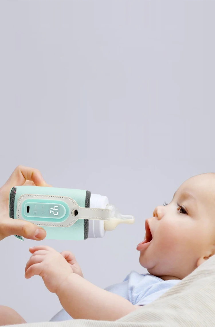 2024 Top Seller Thermos Over Intelligent Temperature Control Feeding Bottle for Babies Portable Travel Warmer