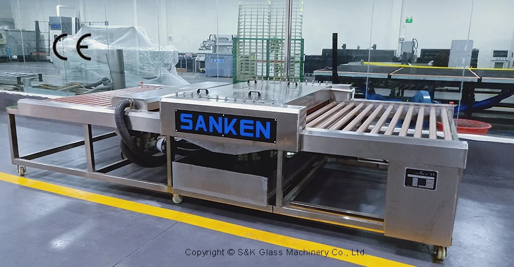 Горизонтальная очистка и сушка стекла sanken для стиральной машины