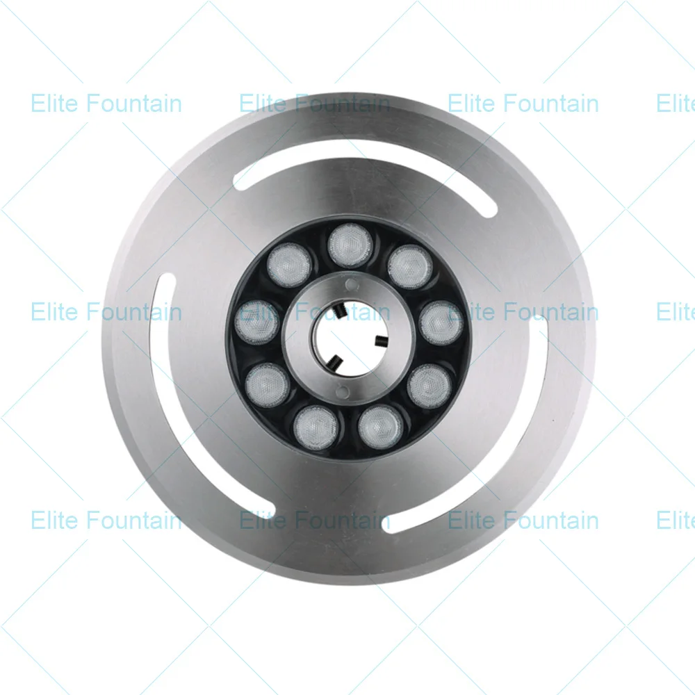 Погружной фонтан из нержавеющей стали EF220GMKH 304316 с центральным отверстием RGB, светодиодный светильник с внутренним, внешним или DMX512 управлением