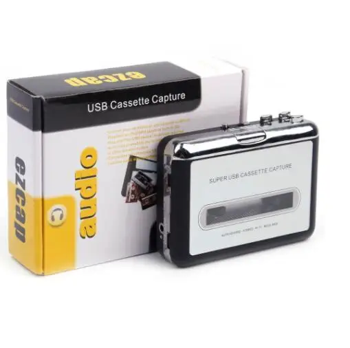 
Супер портативный USB-преобразователь кассеты в MP3, USB-рекордер и проигрыватель кассеты 