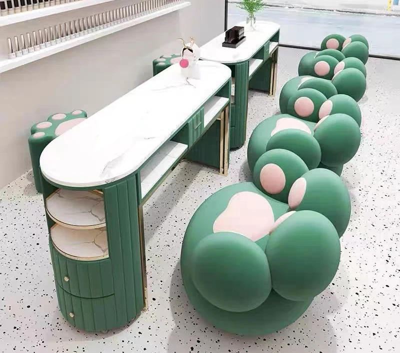 new design professional nail equipment portable manicure table for nail salon