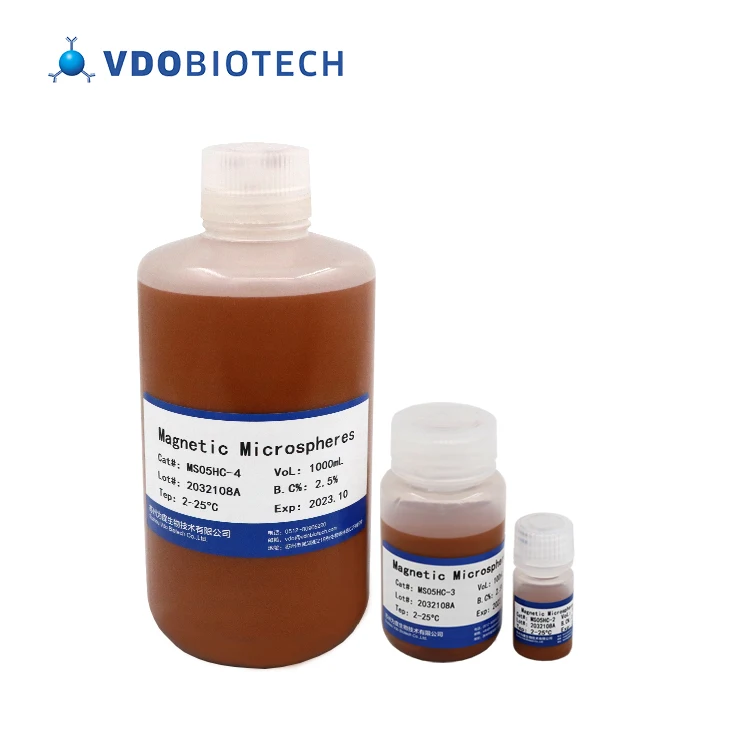 1L DNA Purification Magnetic Bead Magnetic Nano Microspheres