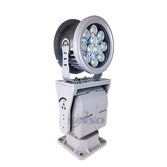 Sinso New Design Brightness Led Marine Boat Yacht Remote Control Searchligh Aluminum Alloy  Led Fishing Light 100