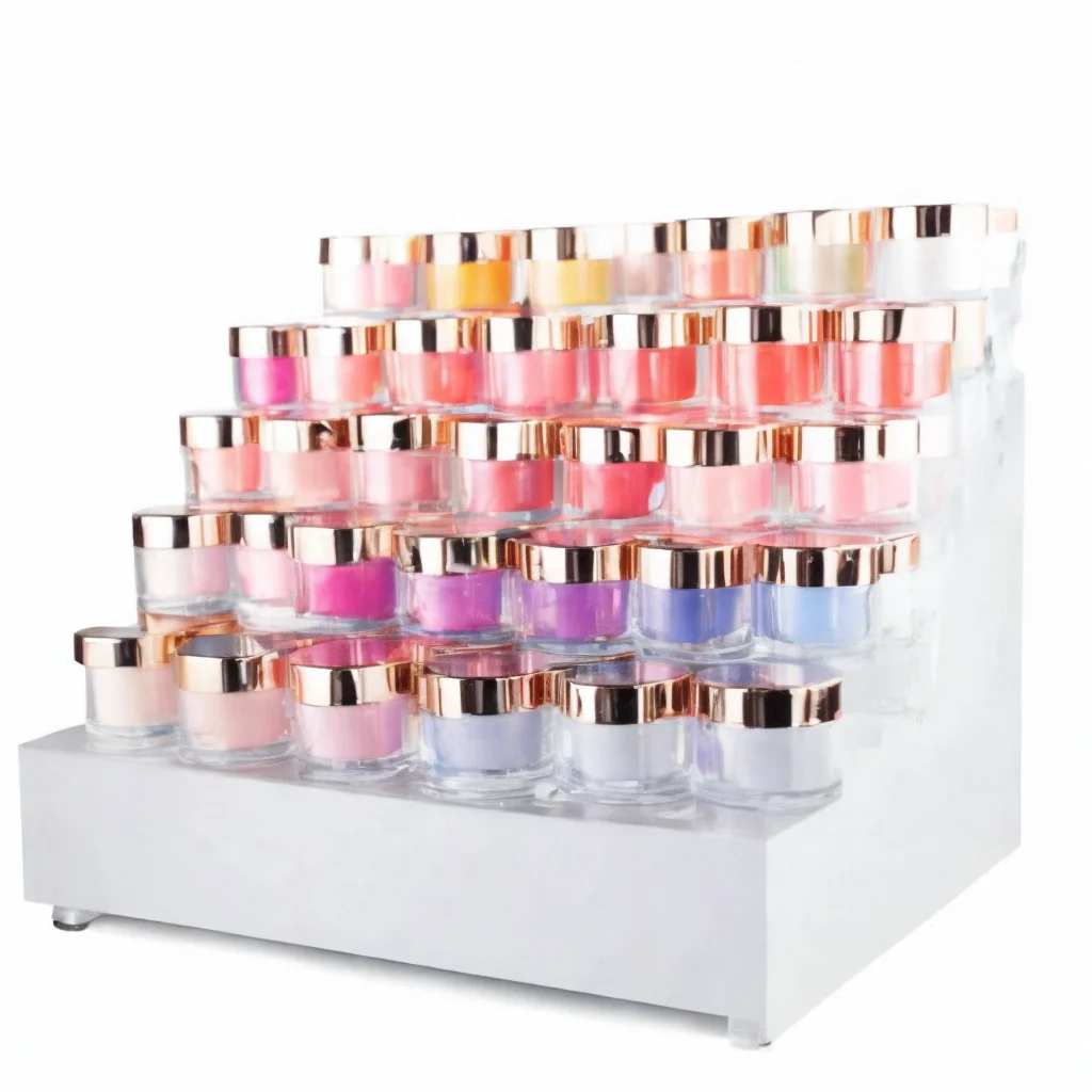 Xmas Popular Glitter Pigment Dipping Powder Kit Sets Color Dipping Nail 3in1 acrylic Powder