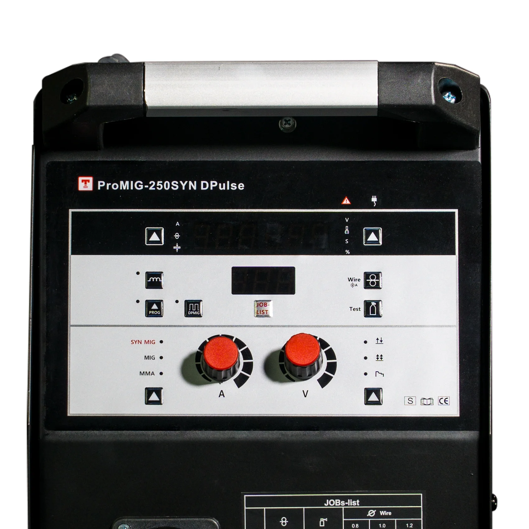 MULTI WELDING PROCESS Double Pulse MIG WELDING MACHINE 250SYN DPulse for Alu/M.S.