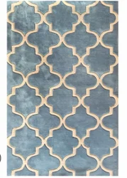 High-quality wool Muslim embossed pile-cutting carpet