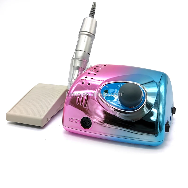 Korea Original strong 210+105L strong micromoto 35000rpm manicure machine nail drill nail tool 210 Rainbow Color