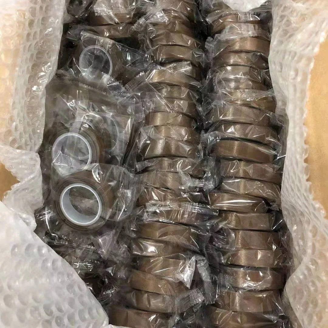 Heat Resistant PTFE Coated Fiberglass Fabric High Temperature Tape