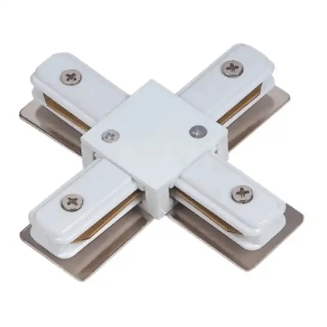 Two line and three line track lights 1m 1.5m guide rail joint expansion rod aluminum LED spotlights aluminum track bars