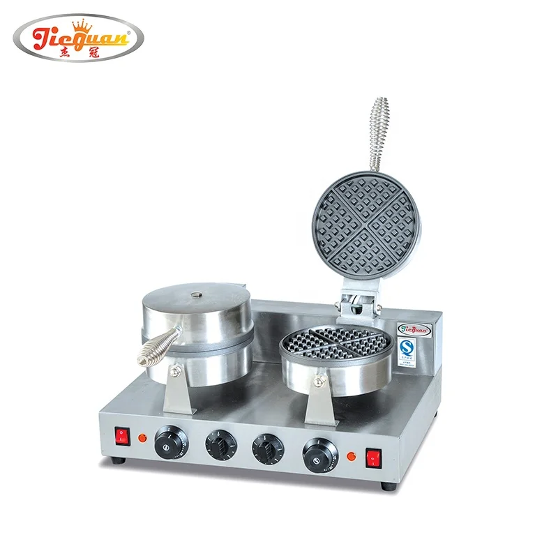electric double head waffle machine mini waffle baker egg waffle maker