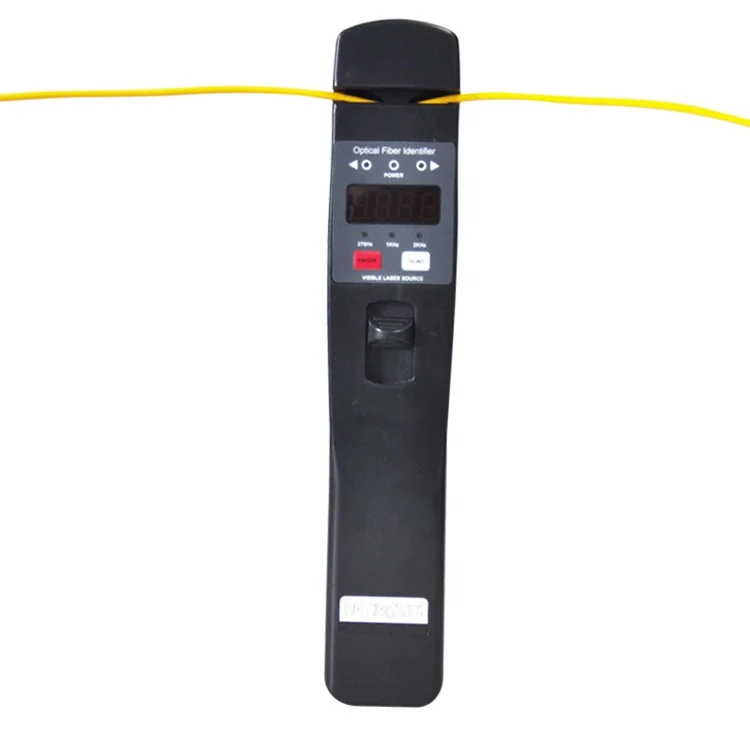 FTTH Live Active Fiber Identifier Including 10mW Fiber Optic Visual Fault Locator
