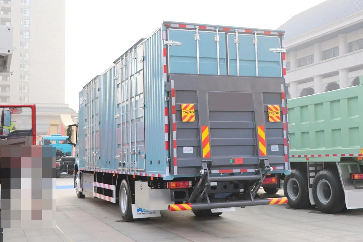 Supplier 4x2 single row 3 seats 2 doors six wheel left hand drive automatic battery capacity 352.08kWh electric cargo truck