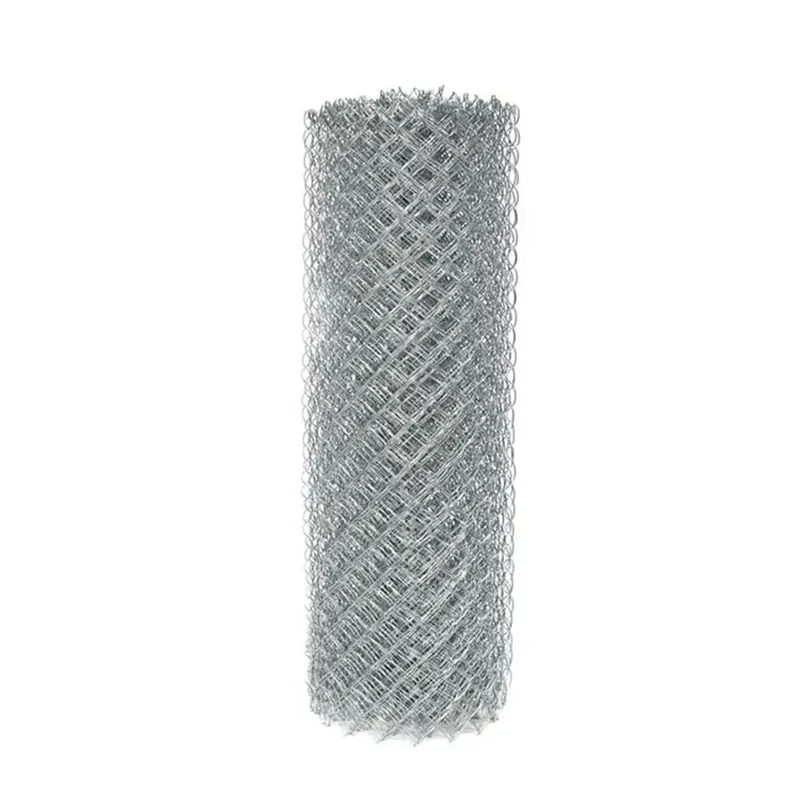 Low price galvanized diamond wire mesh fence chain link mesh