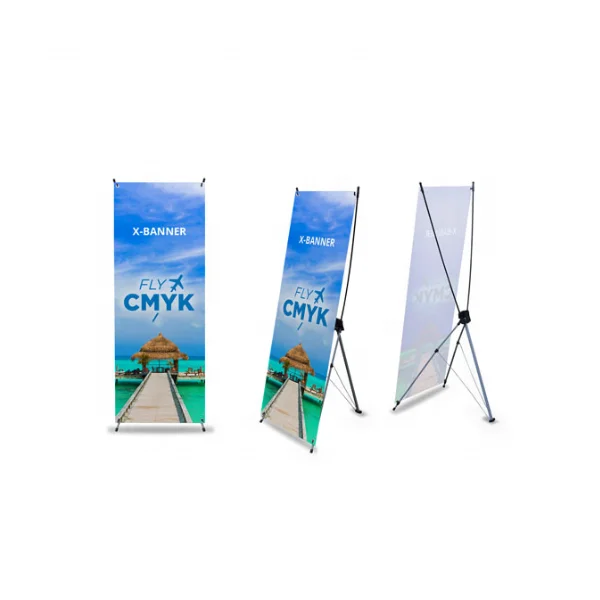 Standup banner advertising x banner factory sales display xbanner