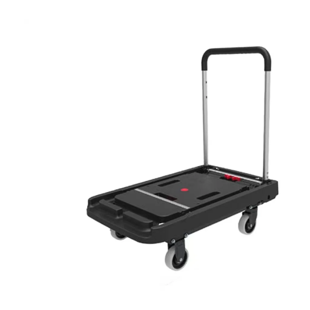 Flatbed high quality domestic push platform trolley Heavy duty domestic moving courier trolley ZH250