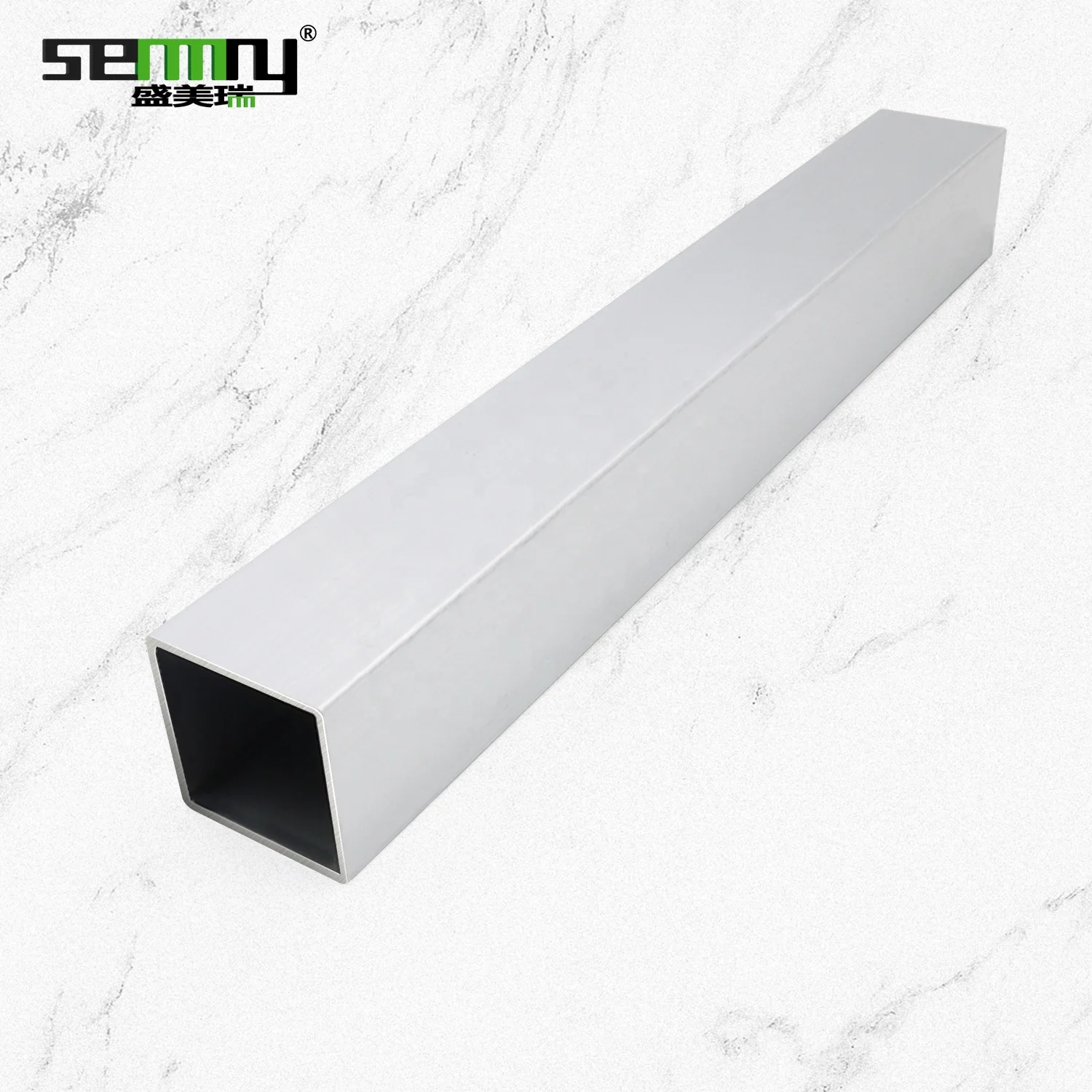Drop shipping free sample Standard Aluminum Profile Rectangular Extrusions Aluminum Square Tube Profile