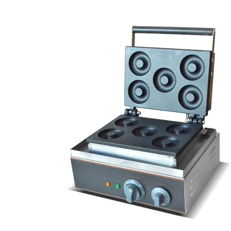 Коммерческая электрическая машина для выпечки, 5 ячеек, Пончик для отеля