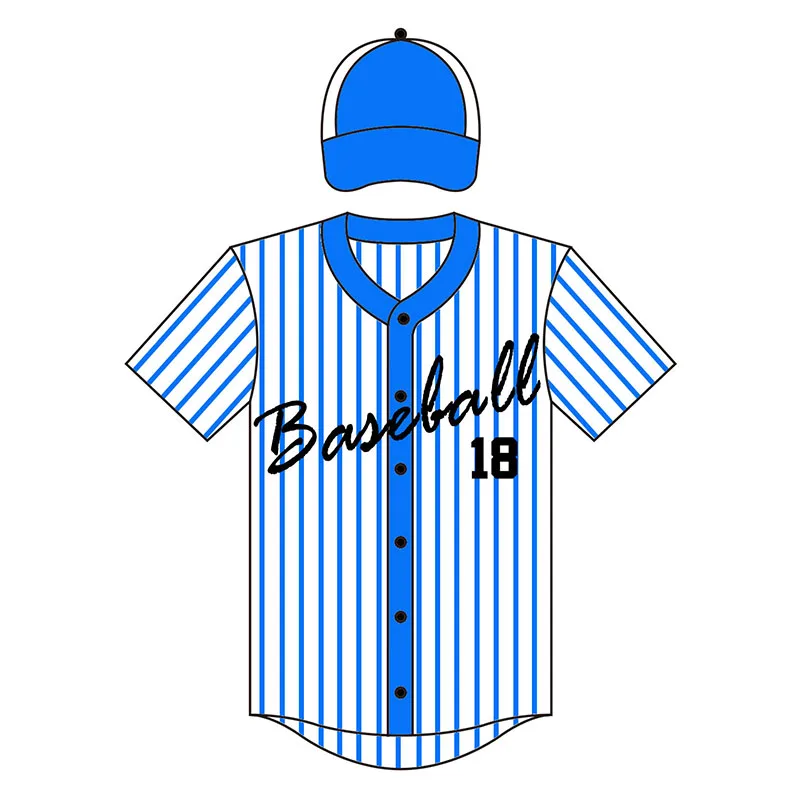 2021 Custom Design Sublimation Baseball Men Jersey Shirts  OEM Customized Anti Style