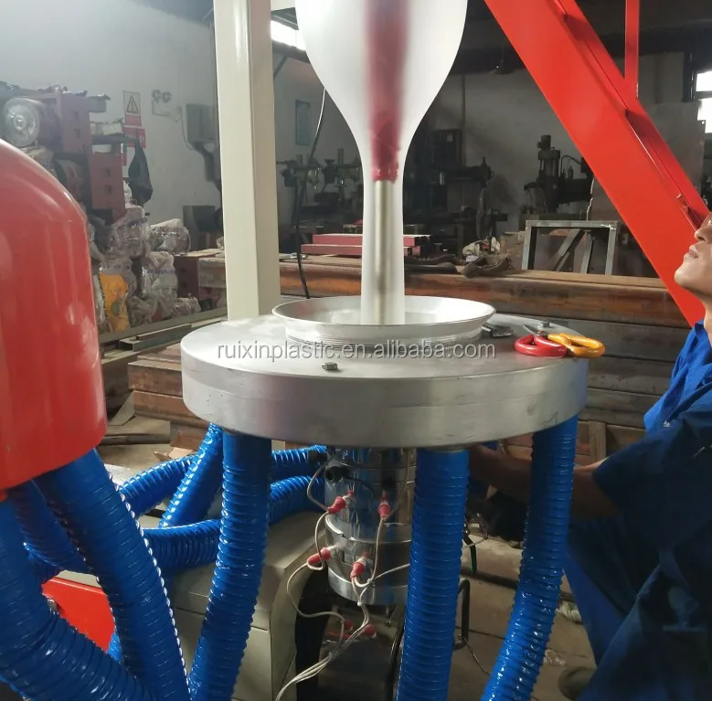 Small Shopping Bag ABA 55mm Blown Film Extruder For Plastic Bags