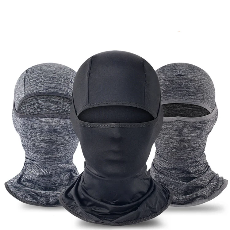 Winter Summer Balaclava Full Face+Mask Outdoor Motorcycle Ski Black Balaclava
