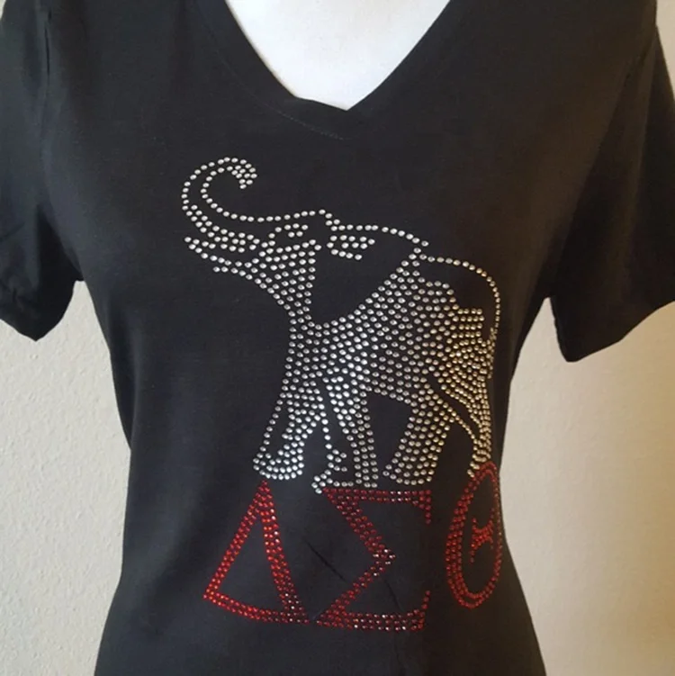 Diamond stickers adhesive sheet for lady clothes iron on rhinestone transfer designs