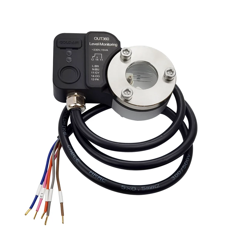 Refrigeration unit OUT360/580  Compressor refrigeration oil liquid sight glass level lemet switch for oil level switch