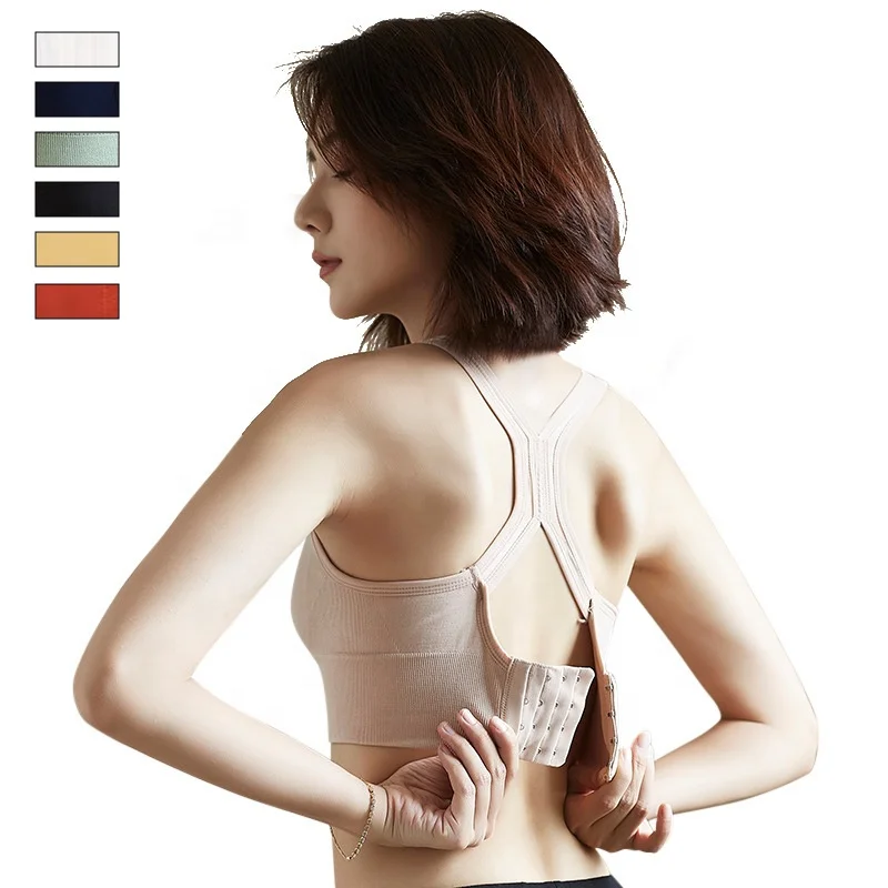 
Chinese Manufacturer Fitness Shapewear Dry Flex Bra Corset Push Up Sports Bra Yoga Seamless Bra With Clasp No Pad 