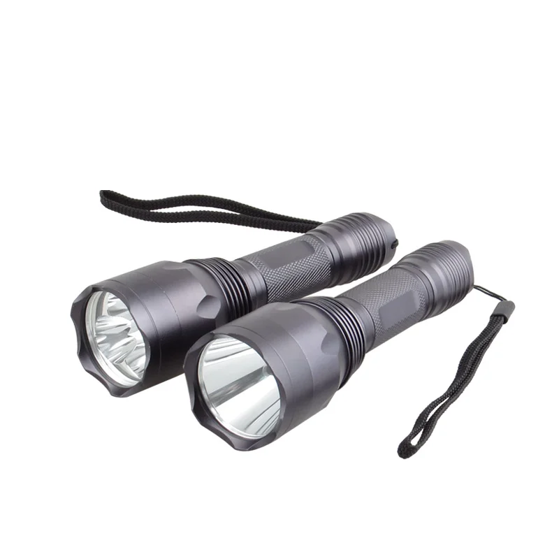 
 Дешевые охотничьи рыболовные тактические фонарики для использования 18650 XPE LED Мощный зеленый красный фонарик для вспышки лампа для охоты кемпинга  
