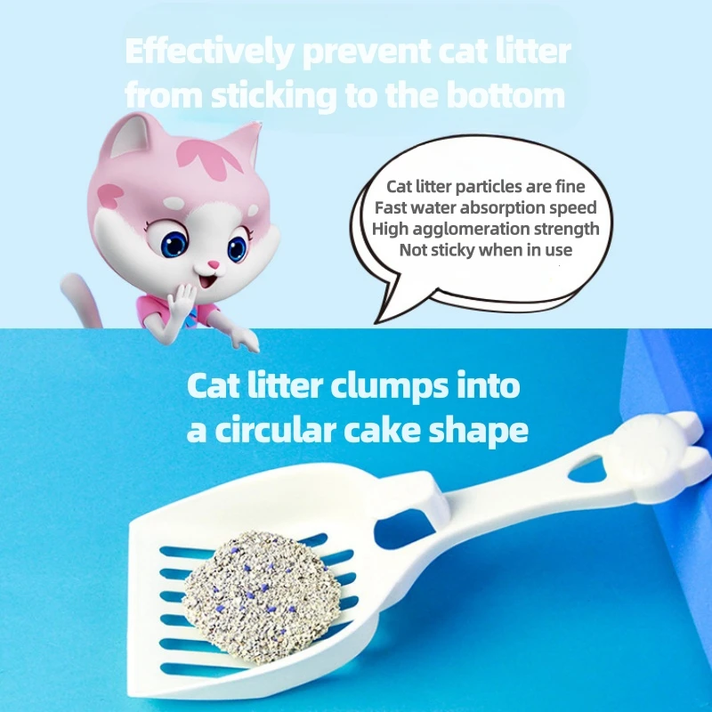 Hot sales odorless, high-quality bentonite cat litter with multi-level dust control for a clean and dust-free environment.