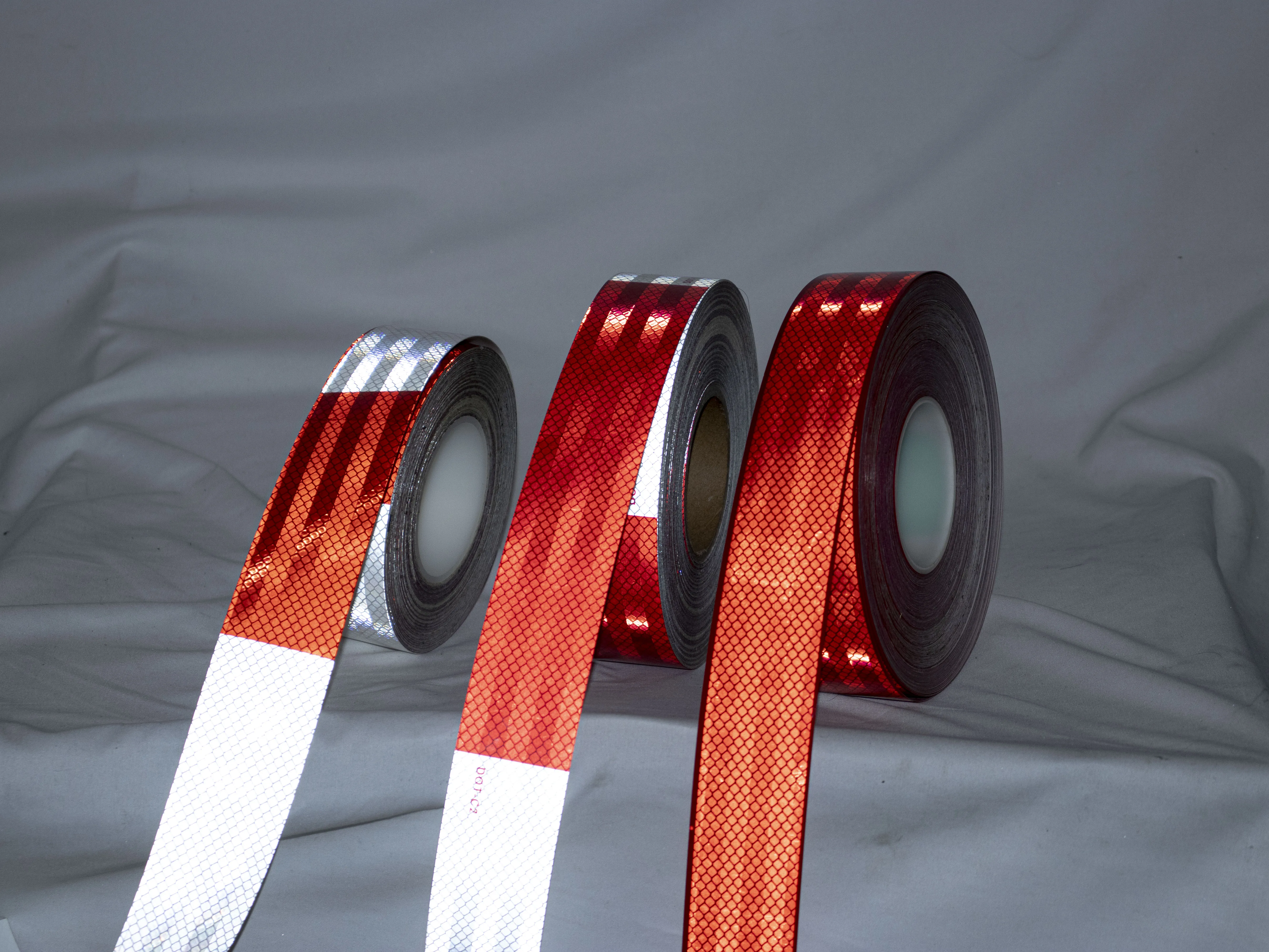 Reflective safety warning tape reflective traffic film warning strip reflective lattice road
