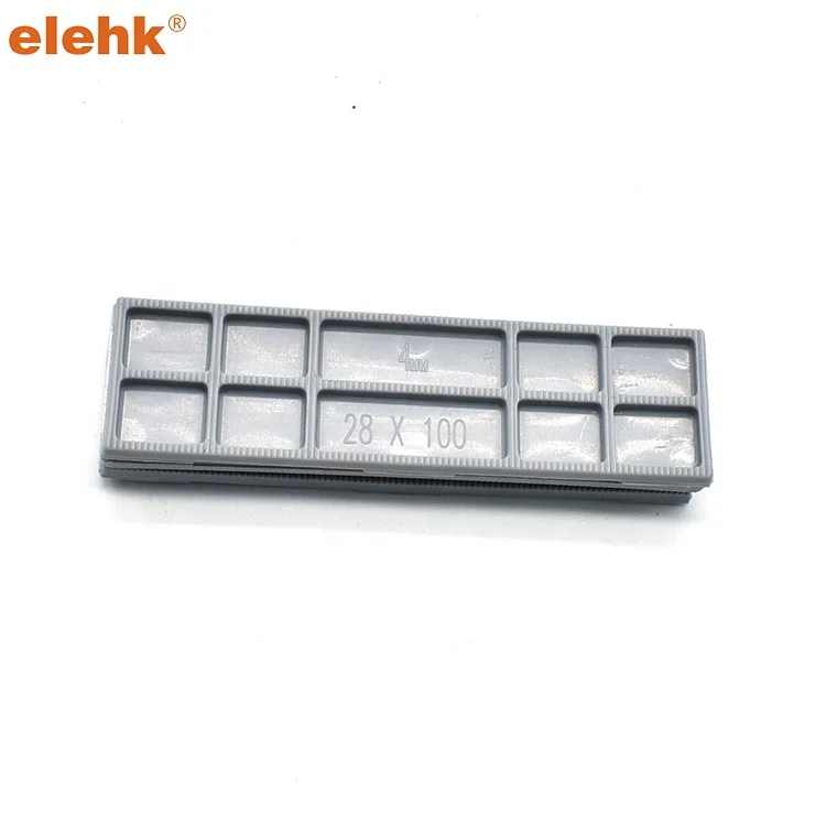 Elehk остекленные стекла, плоские упаковщики, плоские прокладки, индивидуальный плоский пластиковый упаковщик для окон и дверей