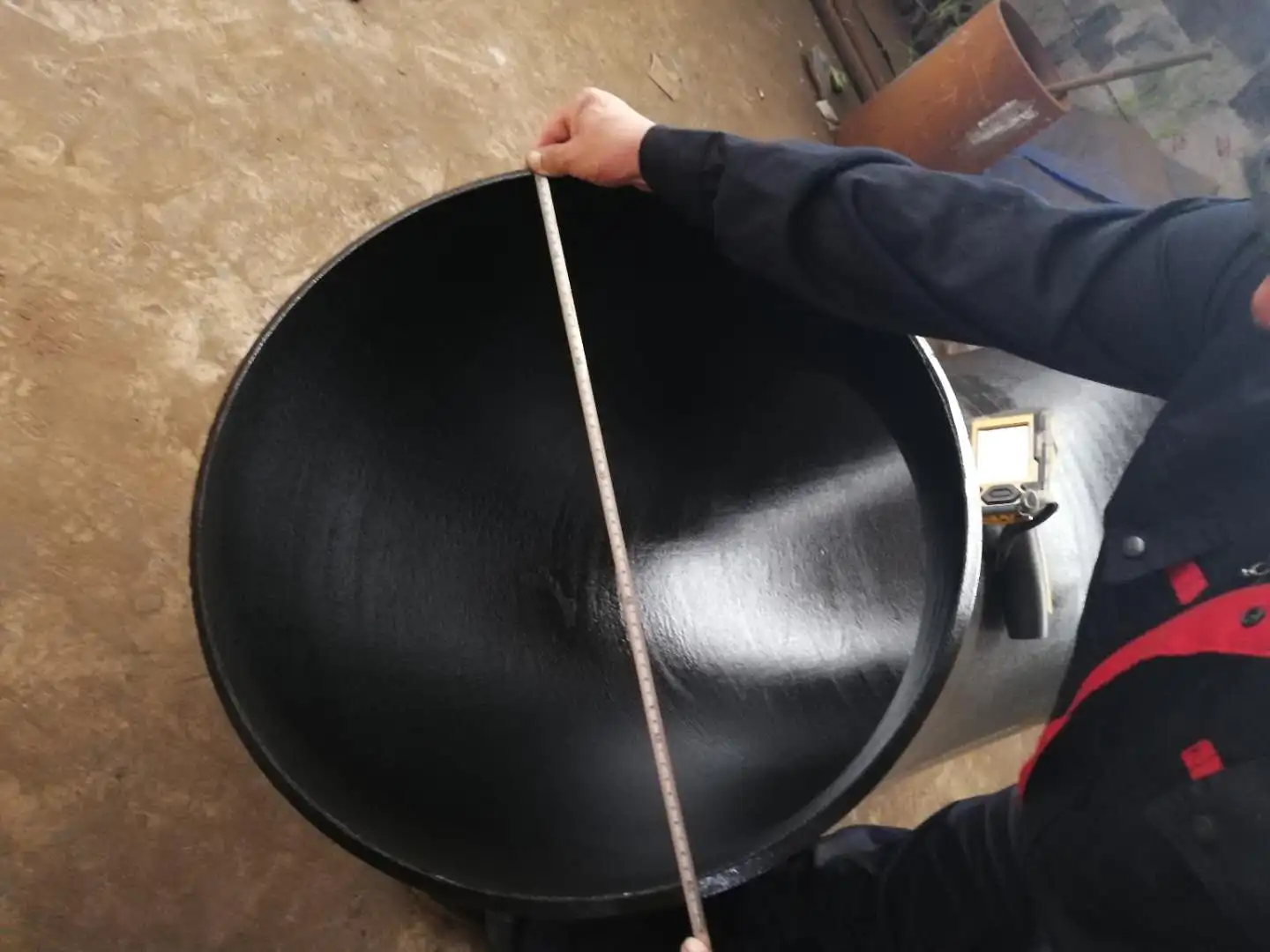 ASTM A420 Gr.WPL6-W Carbon Steel Butt Welded Pipe Fitting