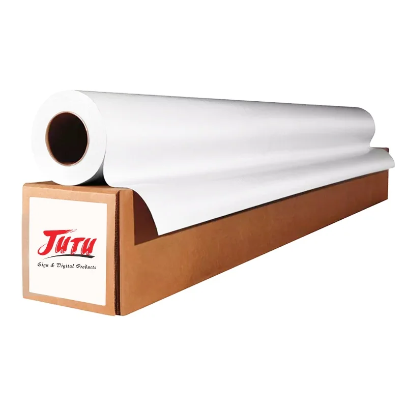 White Printable Self Adhesive PVC Vinyl for Car Sticker Eco-solvent ink