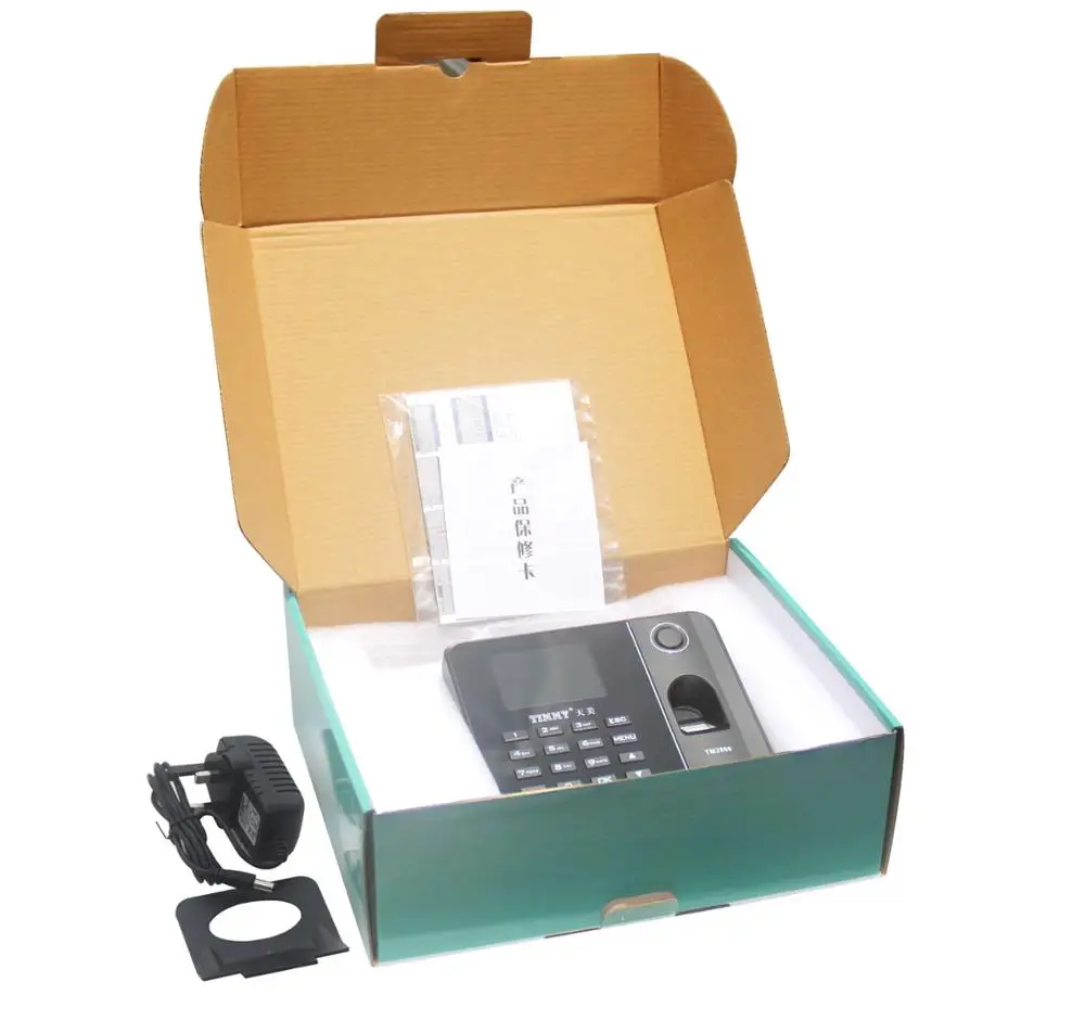 TiMY TM2800 Card Punch Biometric Recording  Employee Fingerprint Time Clock