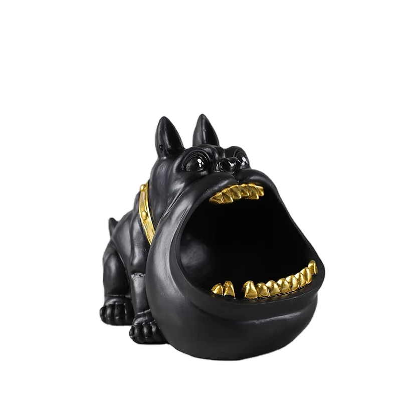 Design Dog Ashtray Hot Sale Colorful Simple Smoking Resin Ashtray
