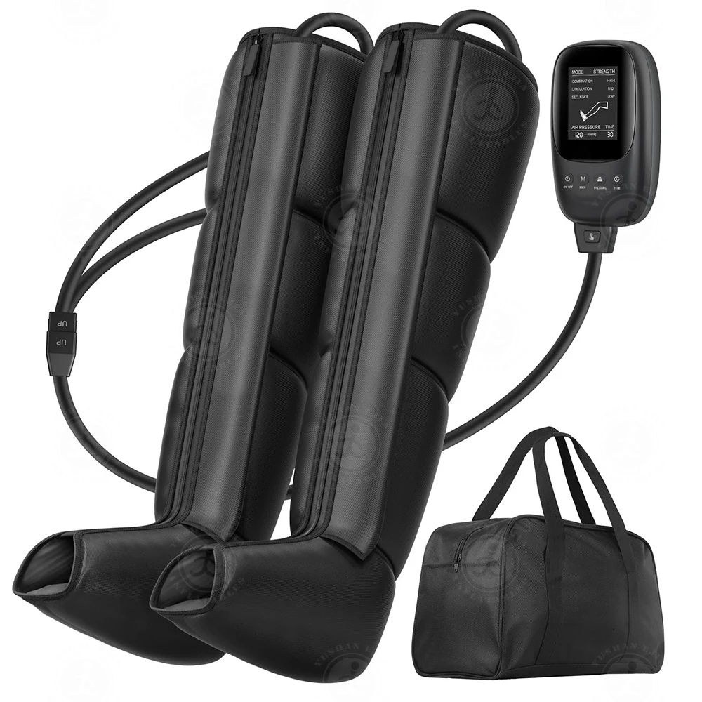 The best treatment for sore muscles Leg Massager with Air Compression for Circulation  Foot Calf Thigh Massager