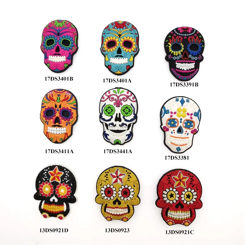 Магнит для холодильника из мягкого ПВХ резины силикона 3D 2D Skullcandy magets